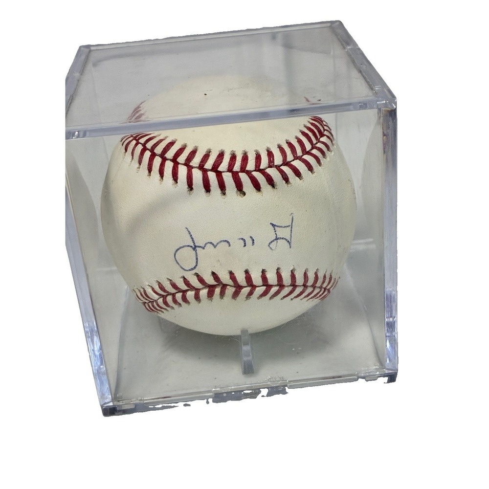 Curtis Granderson Signed Baseball MLB Authenticated Mets 2014 Rawlings OML